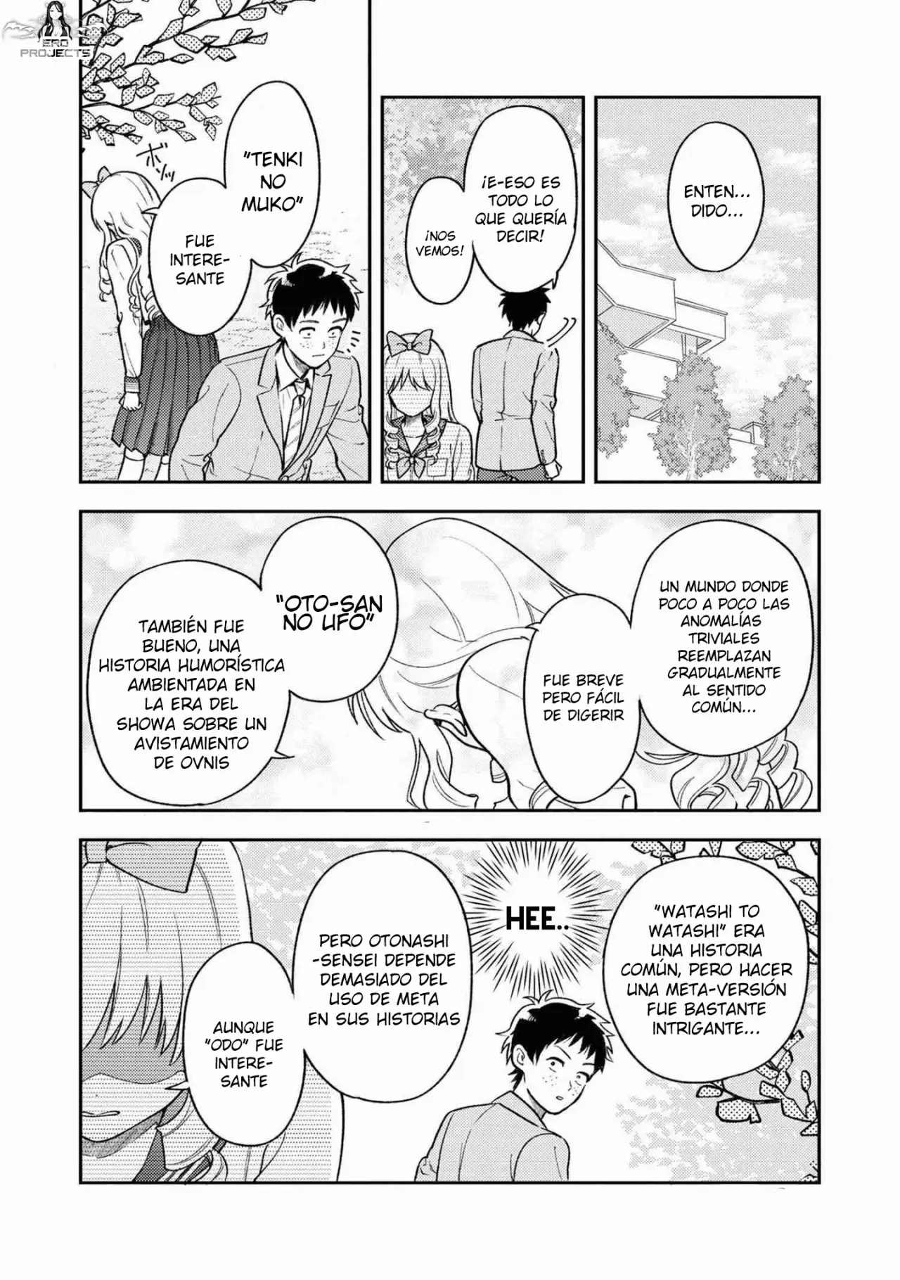 Houjou Urara no renai shousetsu o kaki nasai! (2020) - Capítulo 1.2 - Página 9 - LectorTMOo