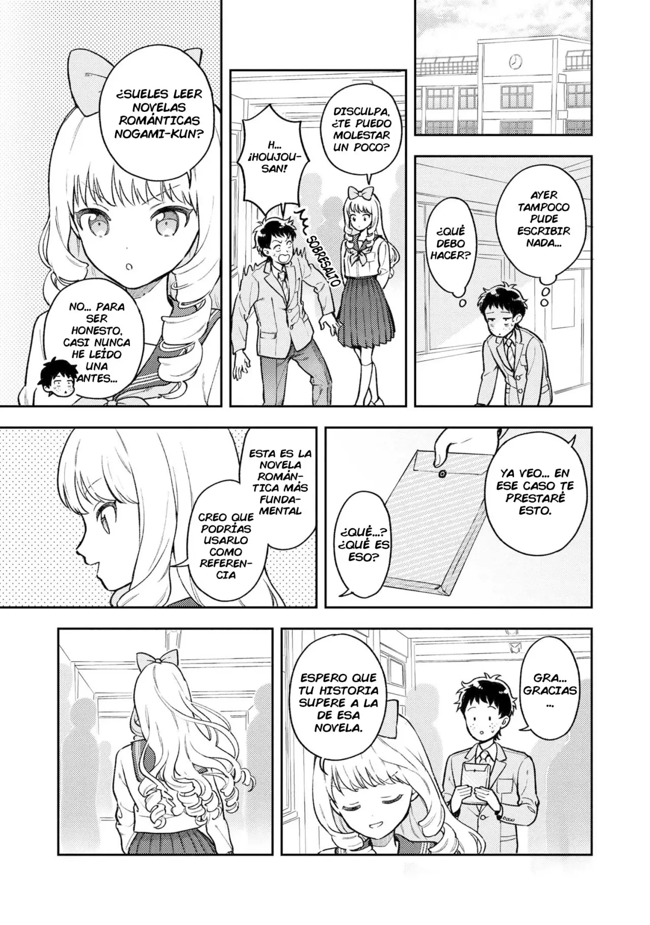 Houjou Urara no renai shousetsu o kaki nasai! (2020) - Capítulo 2 - Página 9 - LectorTMOo