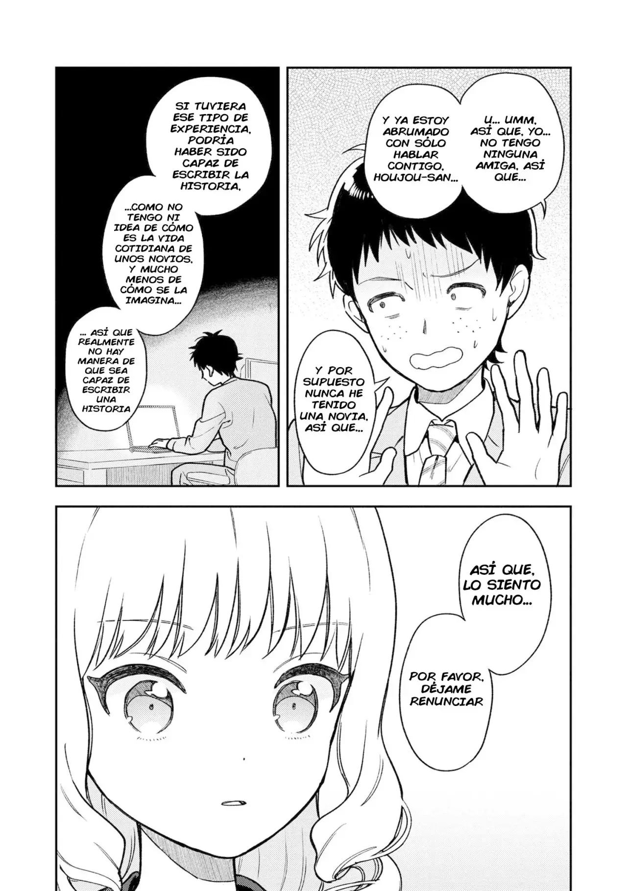 Houjou Urara no renai shousetsu o kaki nasai! (2020) - Capítulo 2 - Página 21 - LectorTMOo