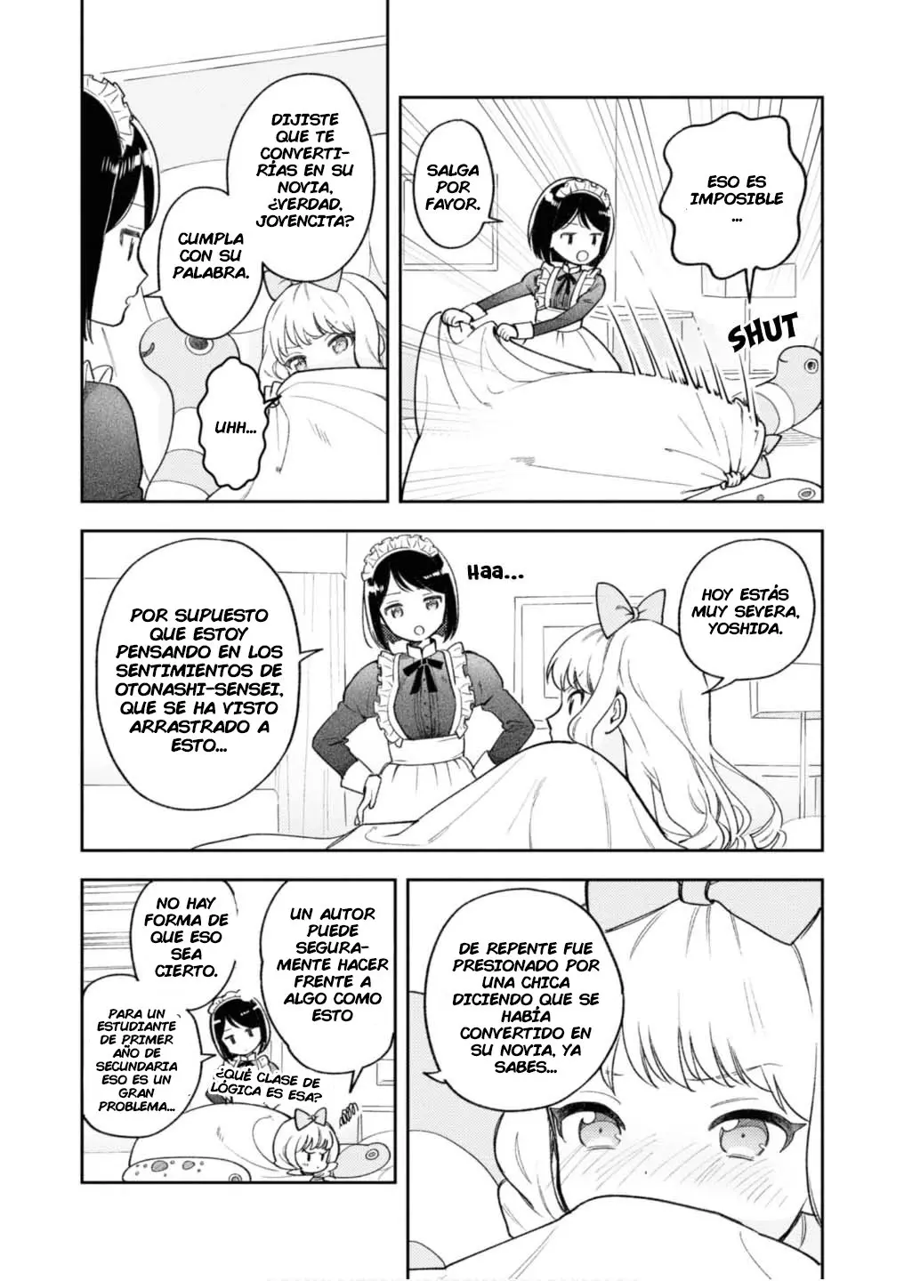 Houjou Urara no renai shousetsu o kaki nasai! (2020) - Capítulo 3 - Página 8 - LectorTMOo
