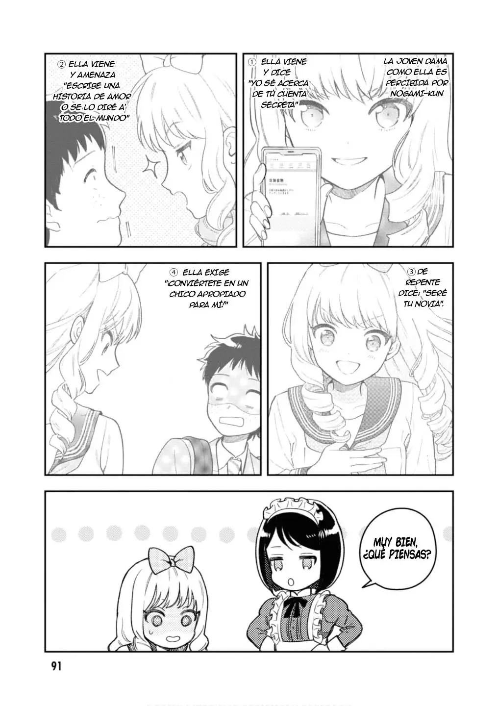 Houjou Urara no renai shousetsu o kaki nasai! (2020) - Capítulo 3 - Página 40 - LectorTMOo