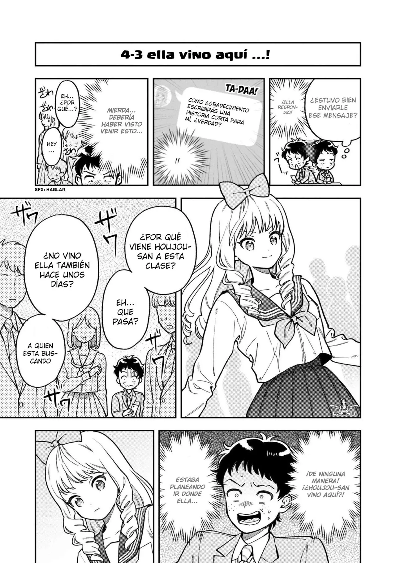 Houjou Urara no renai shousetsu o kaki nasai! (2020) - Capítulo 4 - Página 8 - LectorTMOo