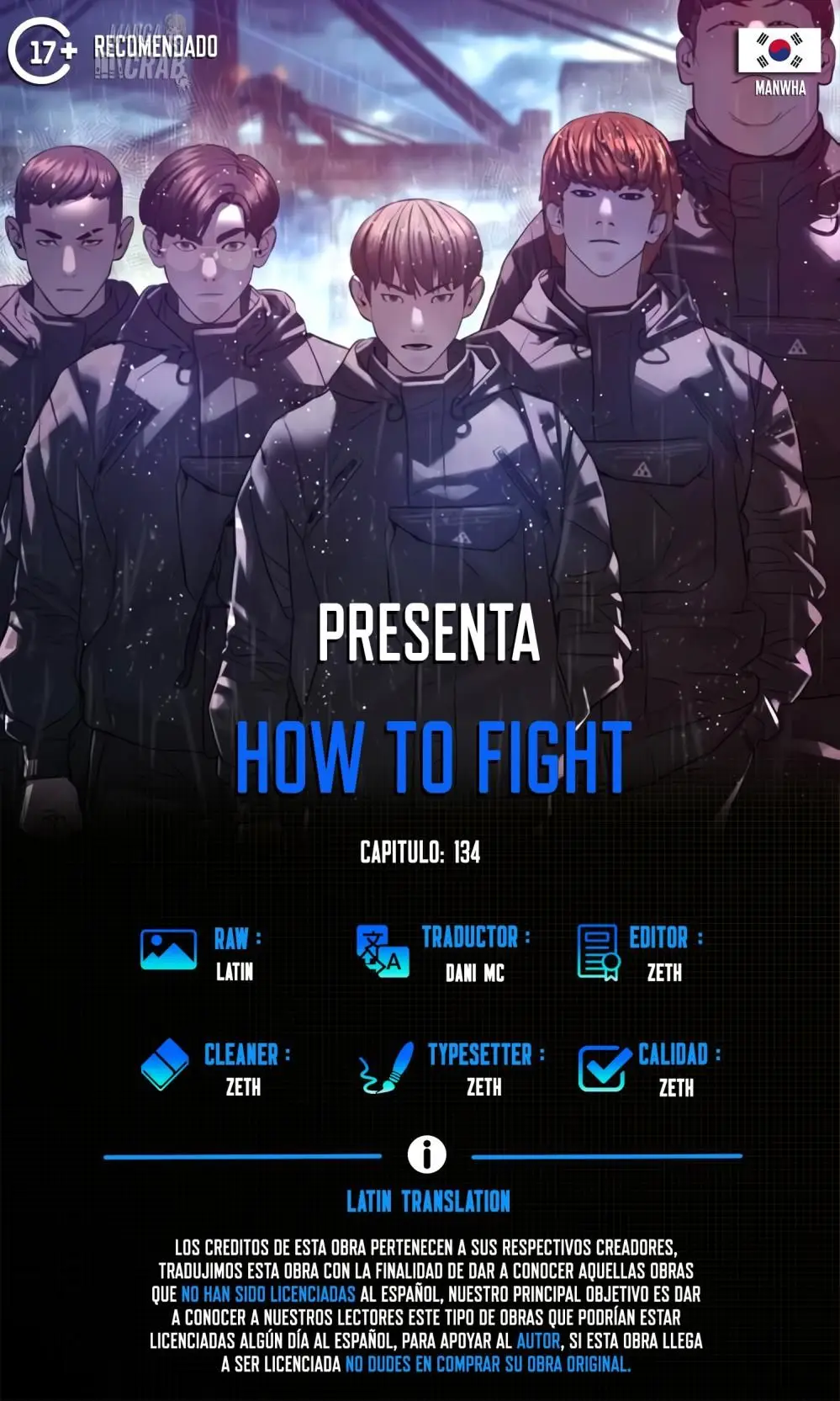 How to fight (2020) - Capítulo 134 - Página 1 - LectorTMOo