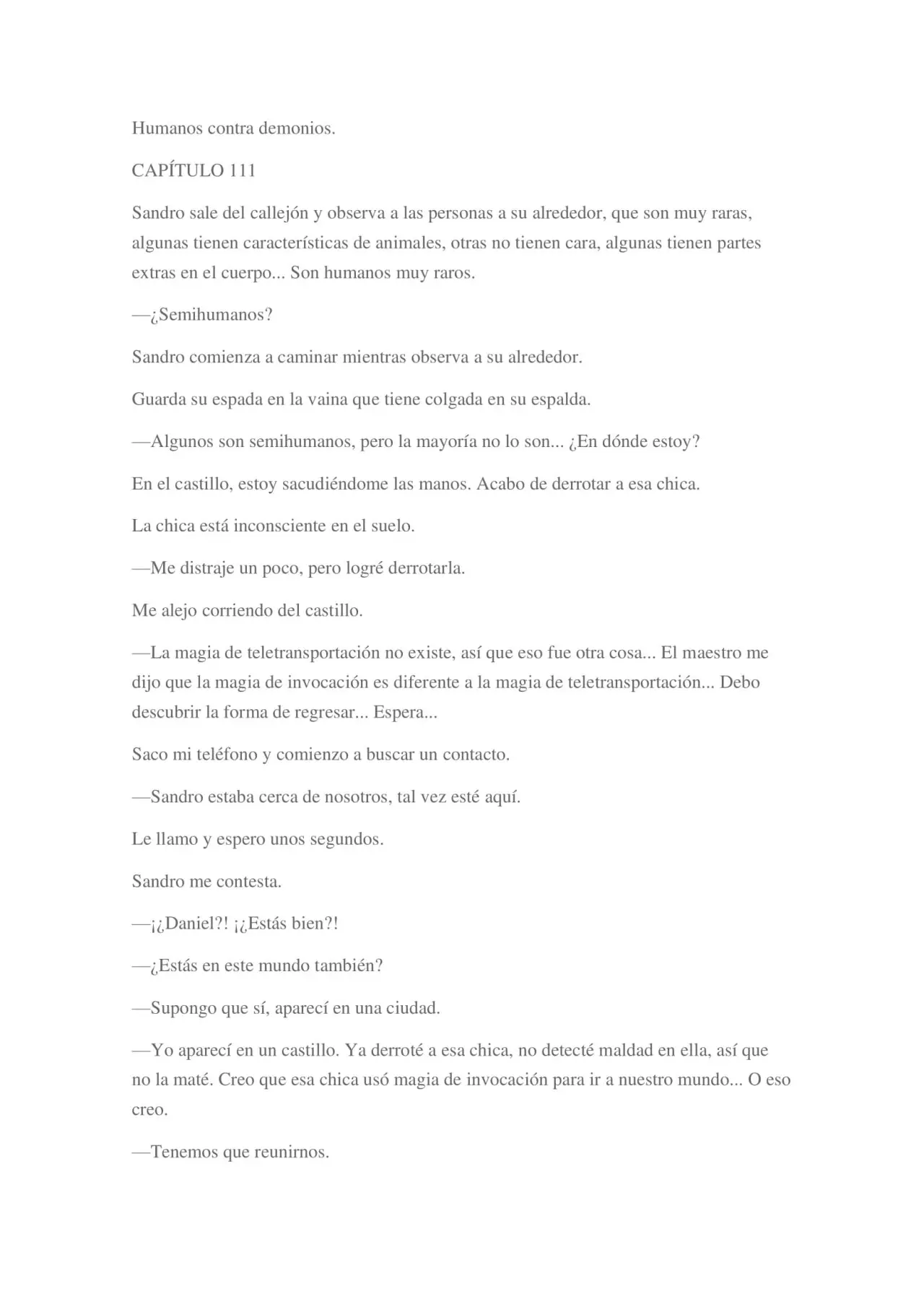 Humanos contra demonios.- ¿Soy realmente un chico perfecto? (2020) - Capítulo 120 - Página 1 - LectorTMOo