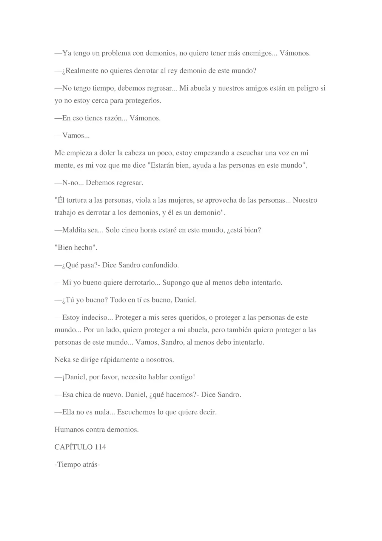 Humanos contra demonios.- ¿Soy realmente un chico perfecto? (2020) - Capítulo 120 - Página 8 - LectorTMOo