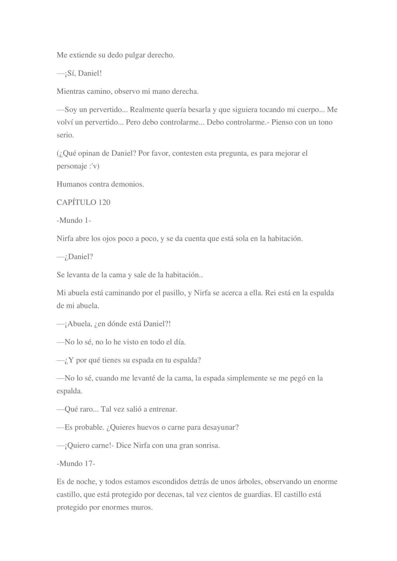 Humanos contra demonios.- ¿Soy realmente un chico perfecto? (2020) - Capítulo 120 - Página 29 - LectorTMOo