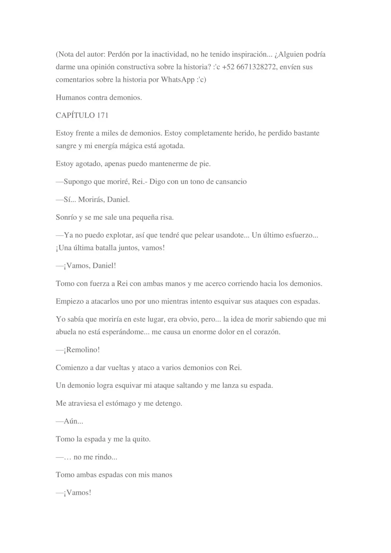 Humanos contra demonios.- ¿Soy realmente un chico perfecto? (2020) - Capítulo 180 - Página 65 - LectorTMOo