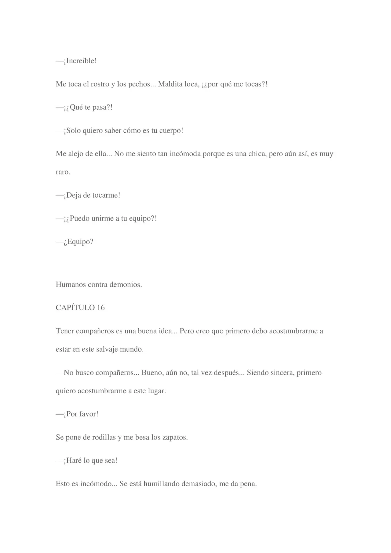 Humanos contra demonios.- ¿Soy realmente un chico perfecto? (2020) - Capítulo 2.5 - Página 32 - LectorTMOo
