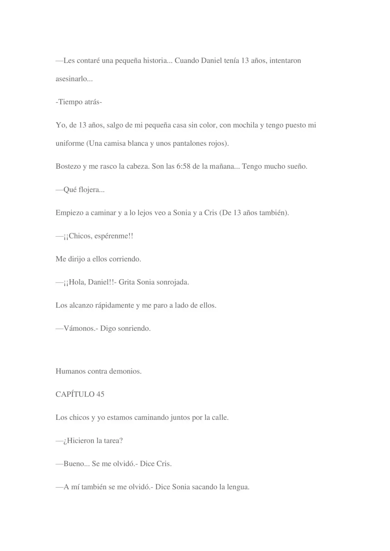 Humanos contra demonios.- ¿Soy realmente un chico perfecto? (2020) - Capítulo 3.5 - Página 34 - LectorTMOo
