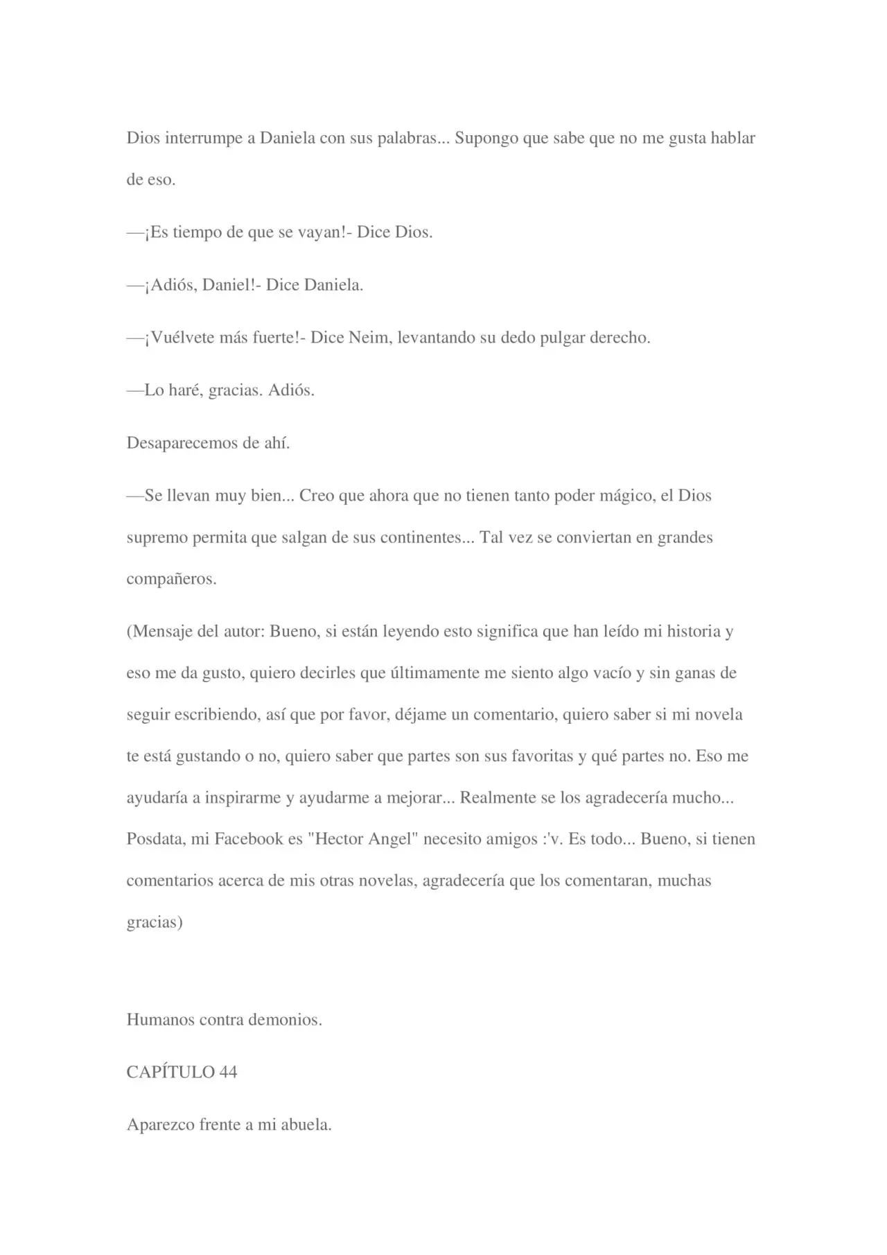 Humanos contra demonios.- ¿Soy realmente un chico perfecto? (2020) - Capítulo 3.5 - Página 47 - LectorTMOo