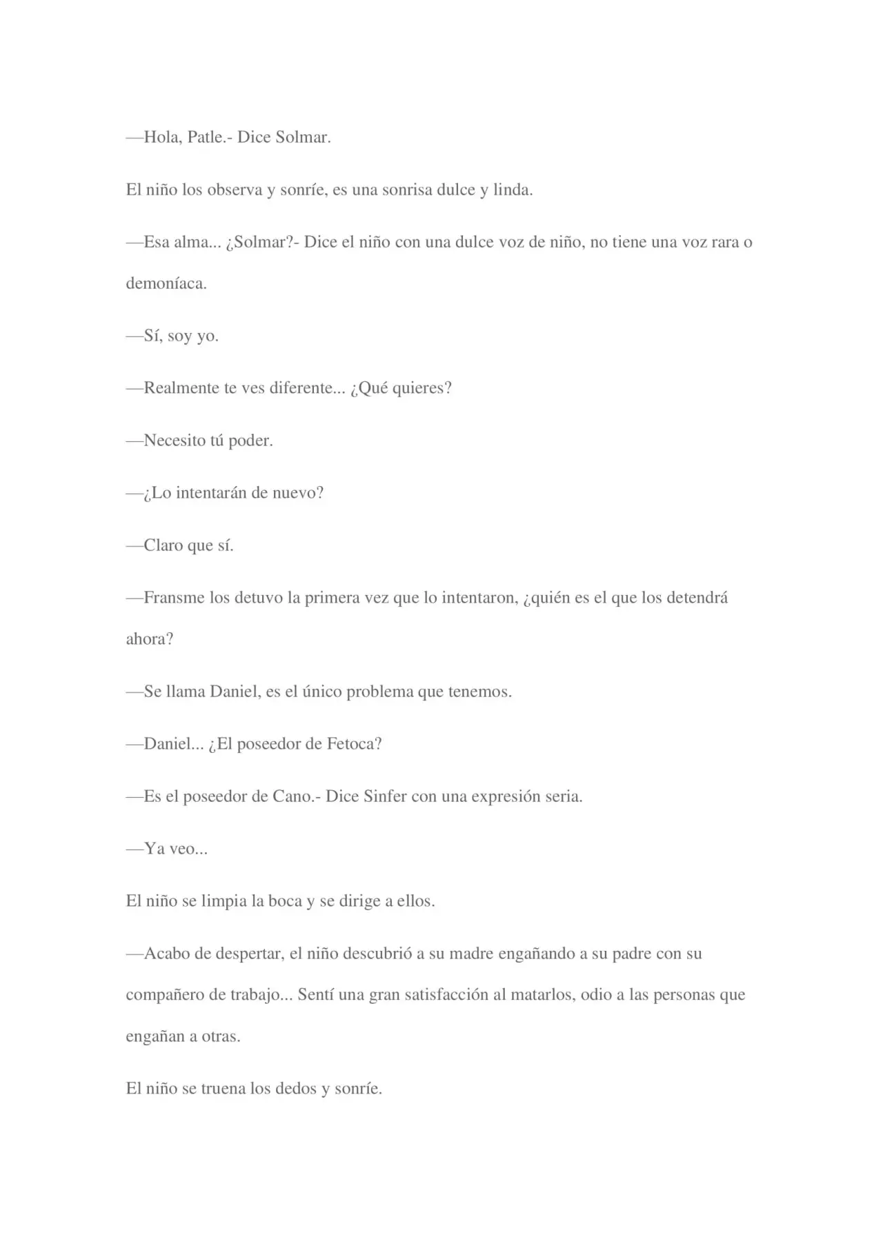 Humanos contra demonios.- ¿Soy realmente un chico perfecto? (2020) - Capítulo 4.5 - Página 33 - LectorTMOo