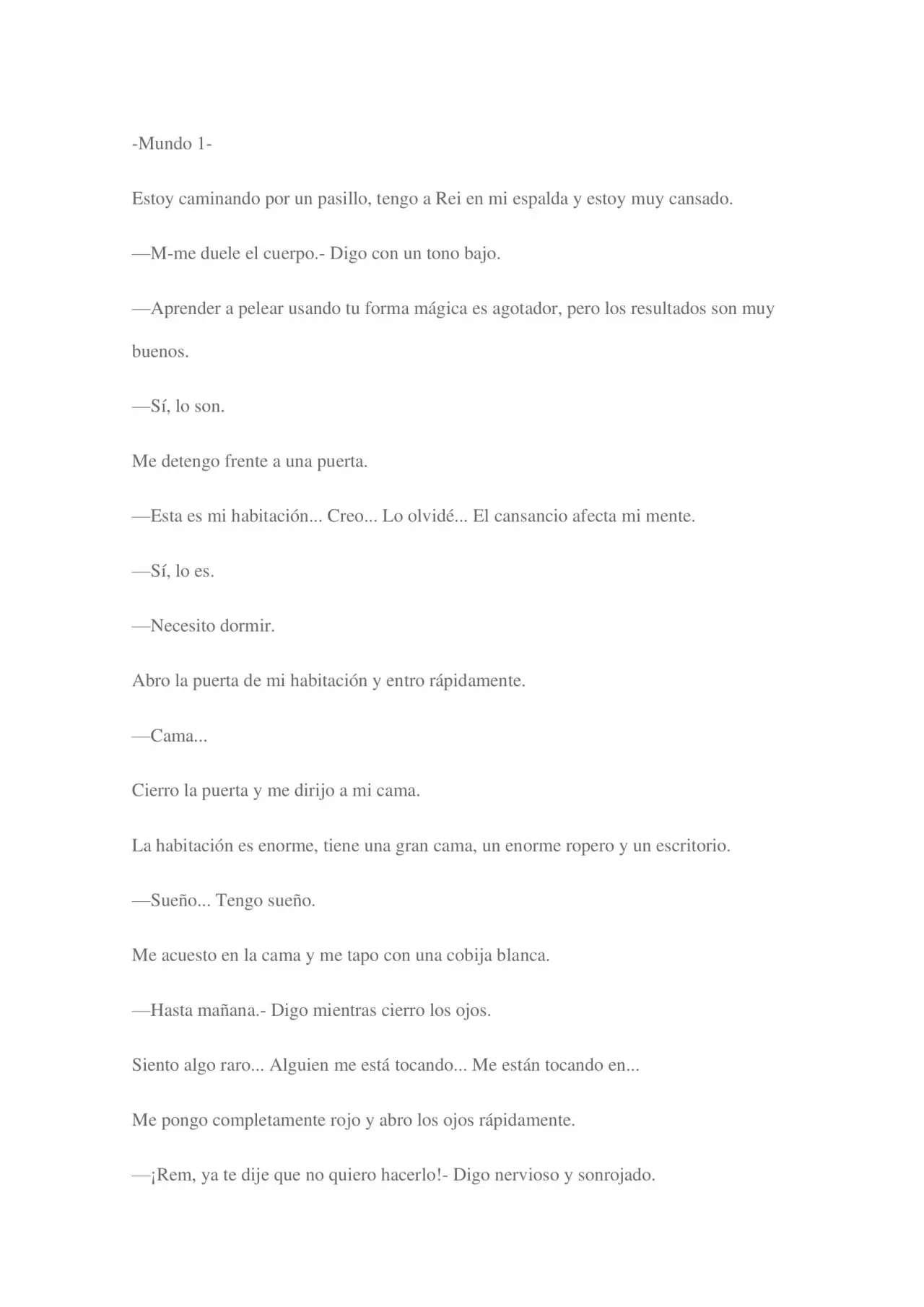 Humanos contra demonios.- ¿Soy realmente un chico perfecto? (2020) - Capítulo 4.5 - Página 36 - LectorTMOo