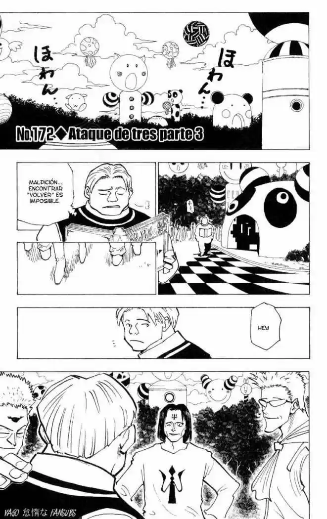 Hunter X Hunter (1998) - Capítulo 172 - Página 1 - LectorTMOo