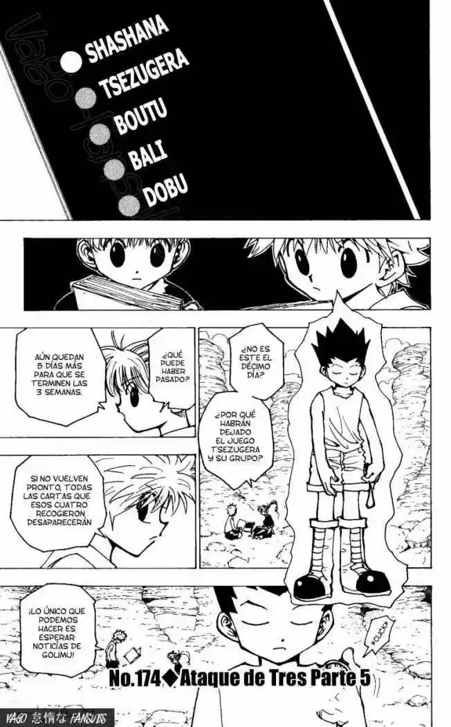 Hunter X Hunter (1998) - Capítulo 174 - Página 1 - LectorTMOo