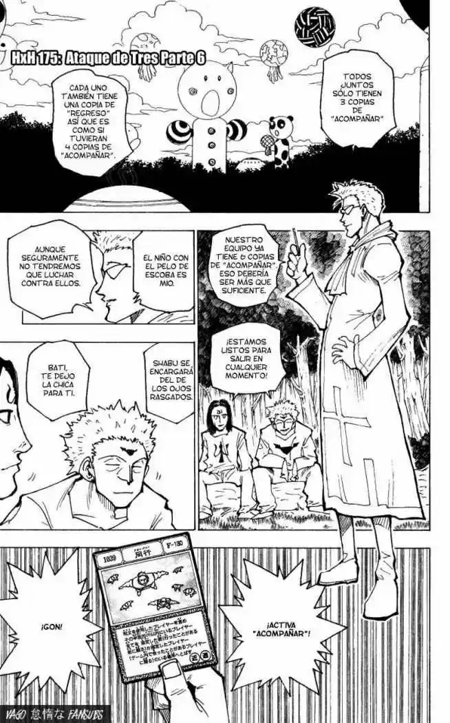 Hunter X Hunter (1998) - Capítulo 175 - Página 1 - LectorTMOo