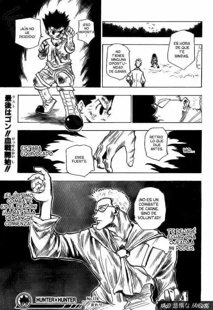 Hunter X Hunter (1998) - Capítulo 178 - Página 15 - LectorTMOo