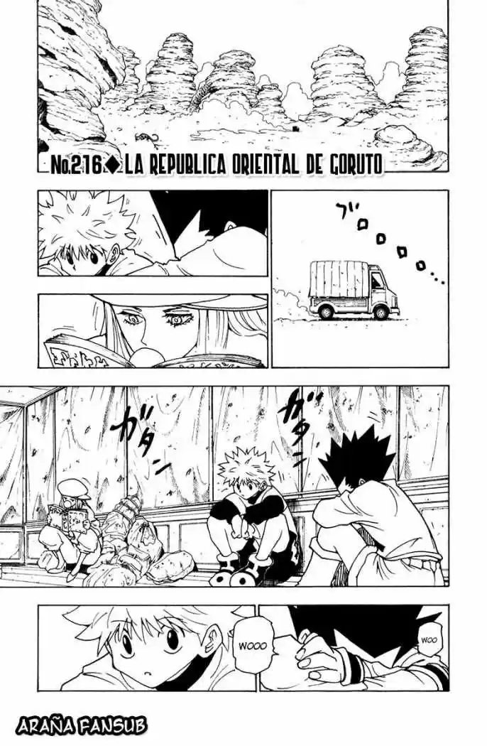 Hunter X Hunter (1998) - Capítulo 216 - Página 1 - LectorTMOo