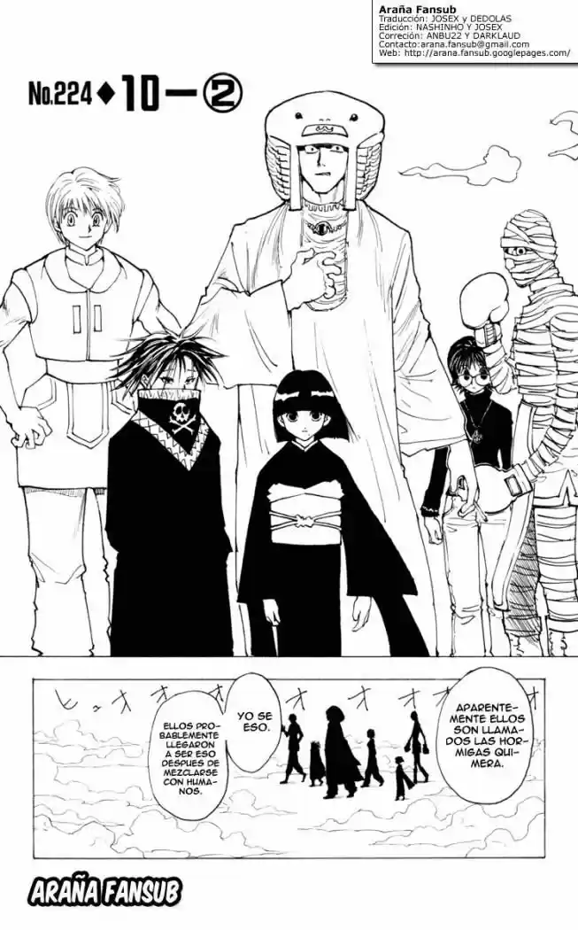 Hunter X Hunter (1998) - Capítulo 224 - Página 4 - LectorTMOo