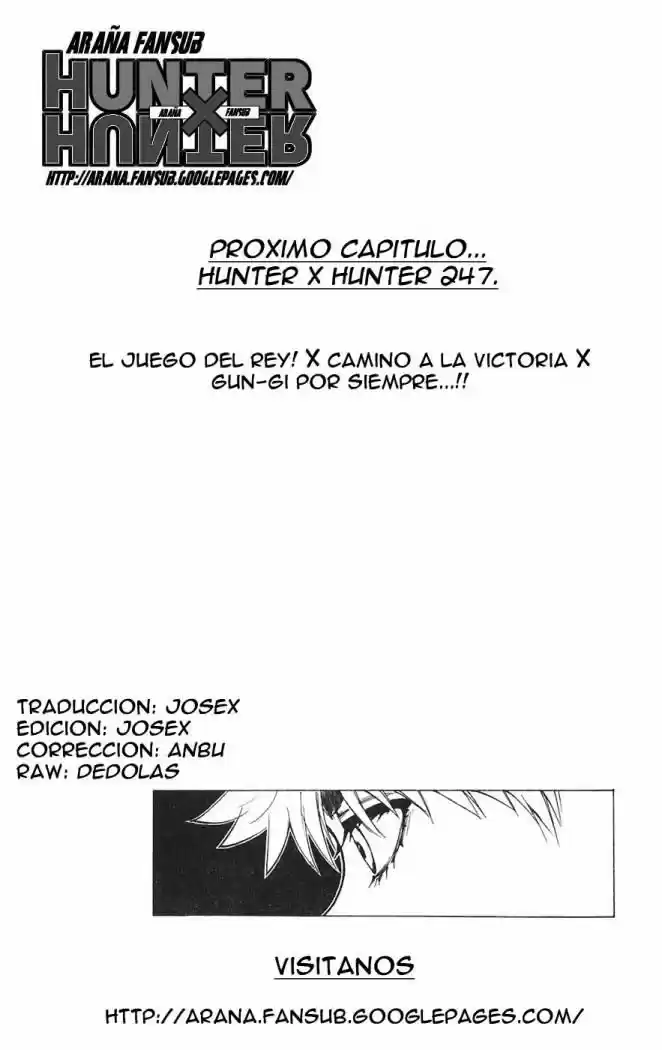 Hunter X Hunter (1998) - Capítulo 246 - Página 15 - LectorTMOo