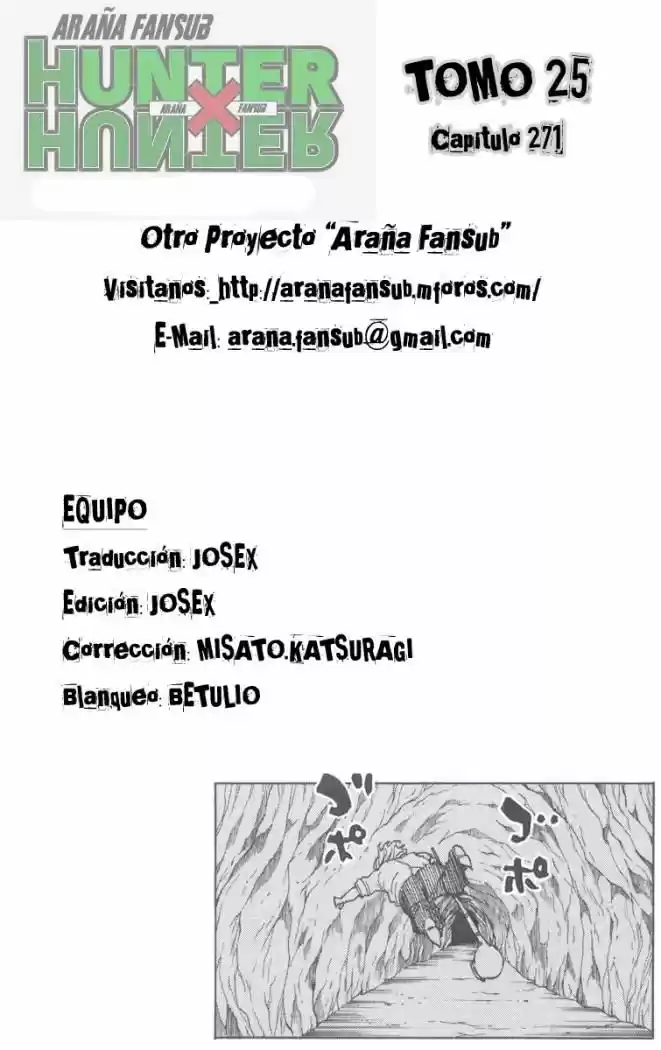 Hunter X Hunter (1998) - Capítulo 271 - Página 19 - LectorTMOo