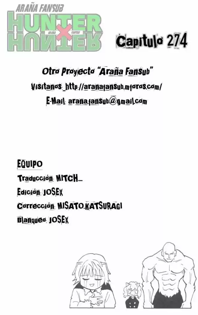 Hunter X Hunter (1998) - Capítulo 274 - Página 19 - LectorTMOo