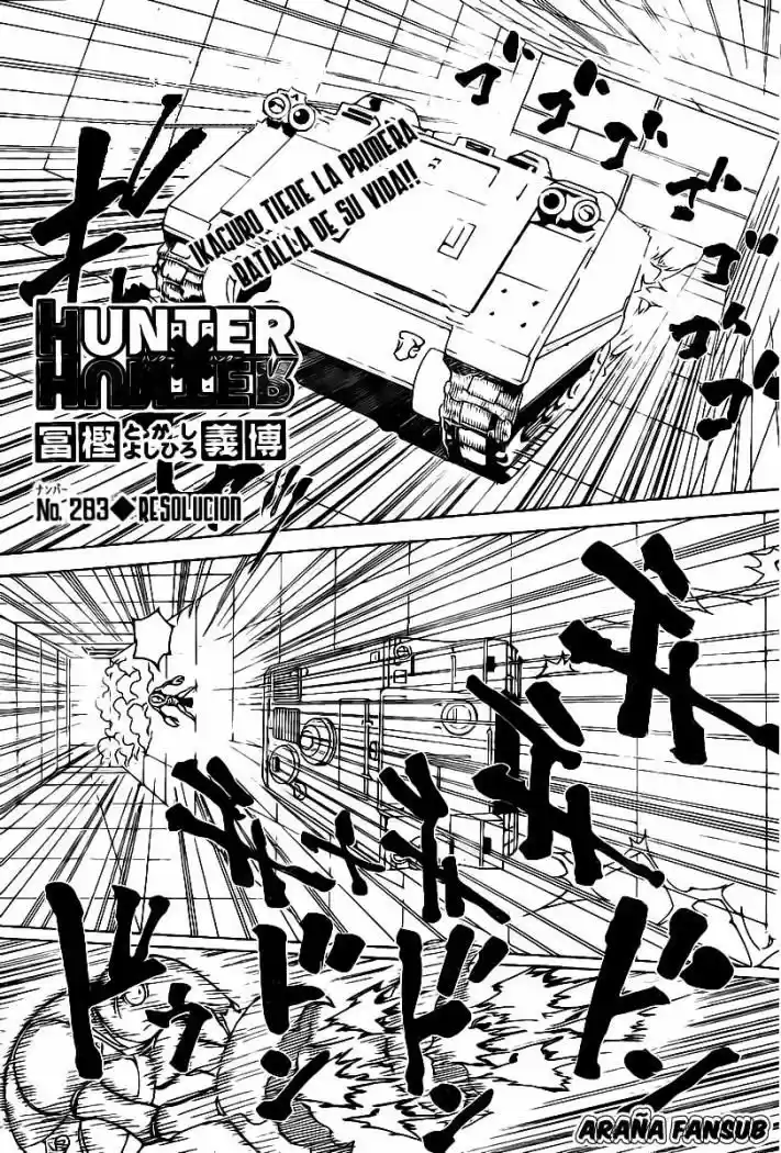 Hunter X Hunter (1998) - Capítulo 283 - Página 1 - LectorTMOo