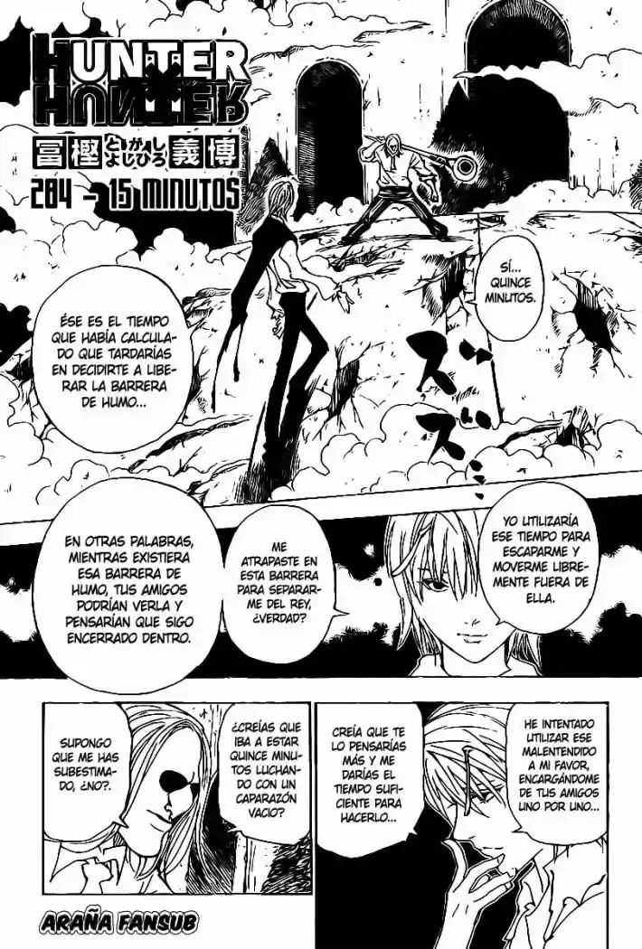 Hunter X Hunter (1998) - Capítulo 284 - Página 1 - LectorTMOo