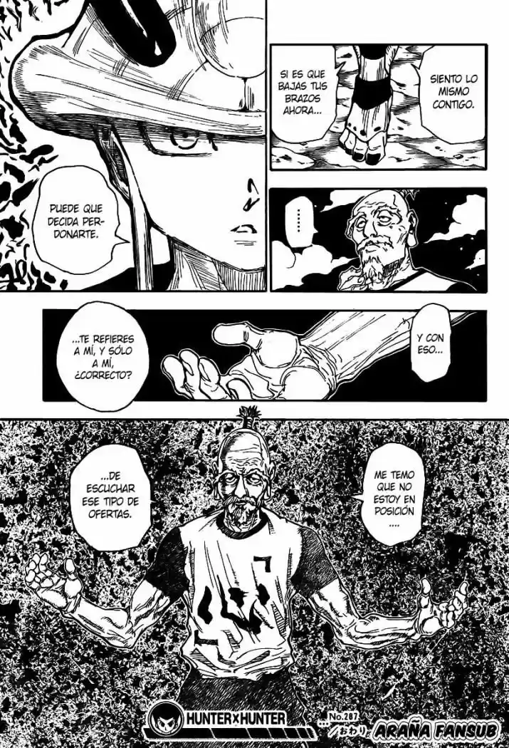 Hunter X Hunter (1998) - Capítulo 287 - Página 17 - LectorTMOo