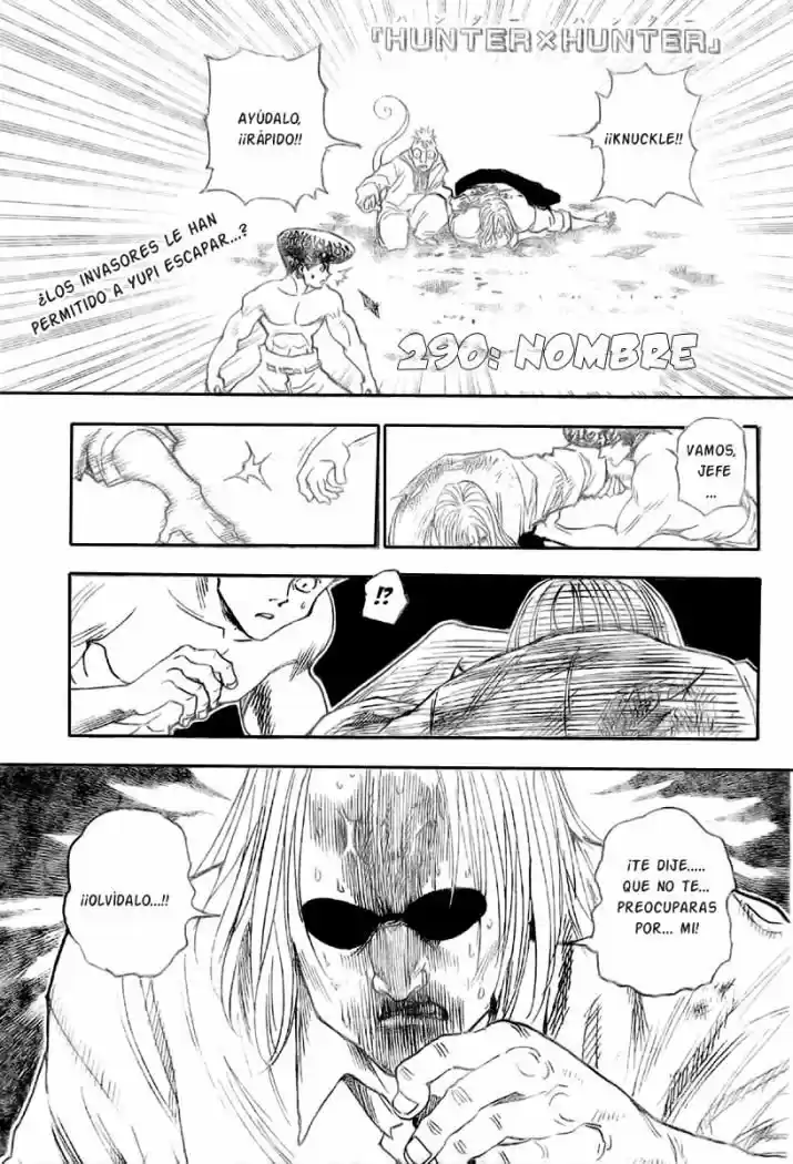 Hunter X Hunter (1998) - Capítulo 290 - Página 1 - LectorTMOo