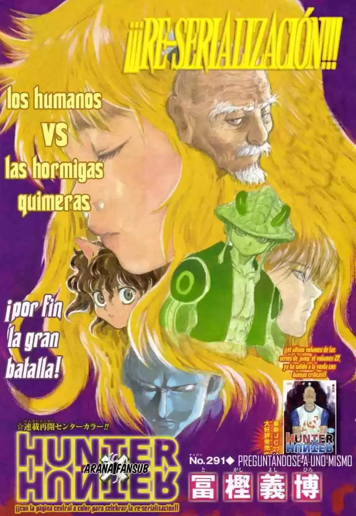 Hunter X Hunter (1998) - Capítulo 291 - Página 1 - LectorTMOo