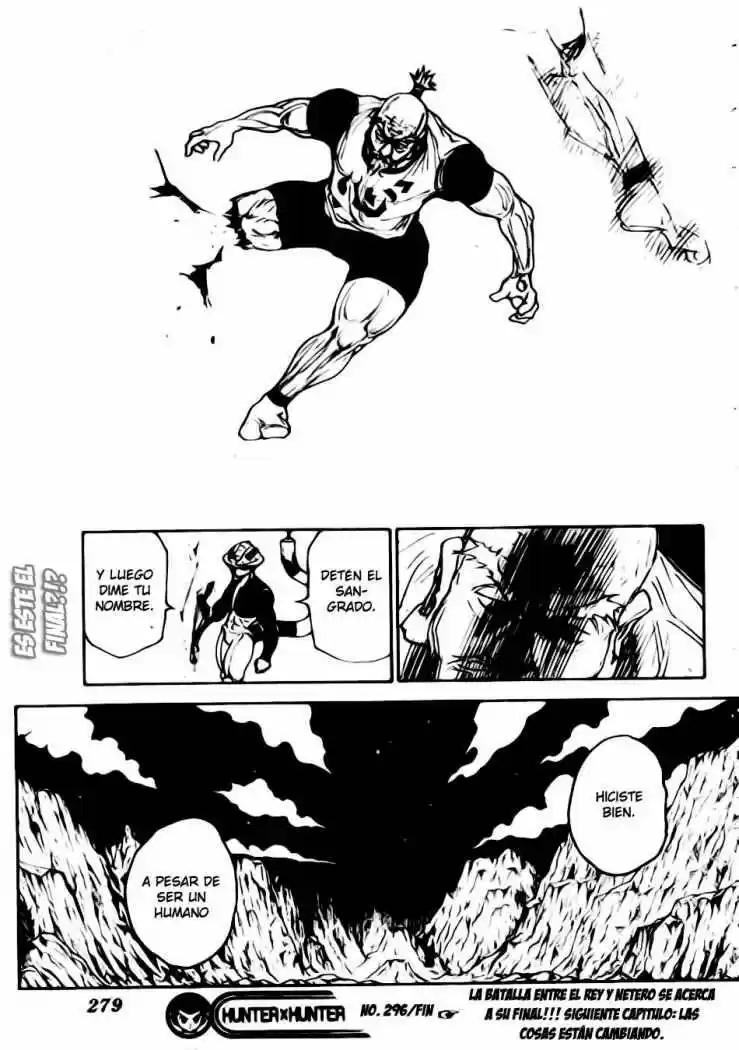 Hunter X Hunter (1998) - Capítulo 296 - Página 19 - LectorTMOo