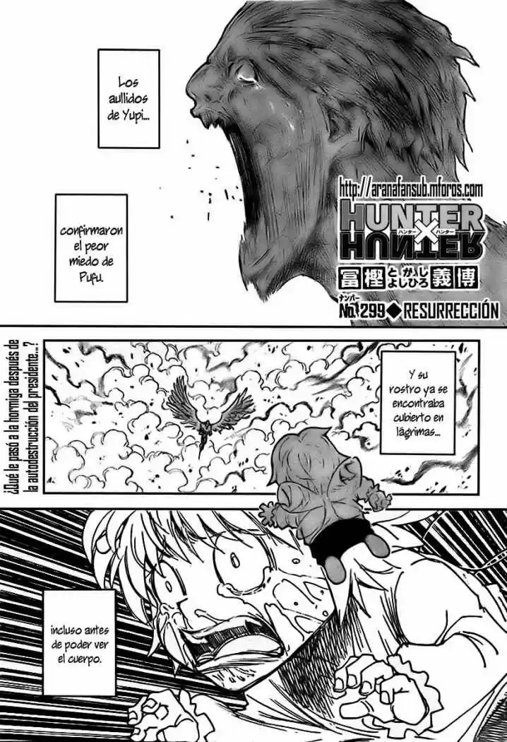 Hunter X Hunter (1998) - Capítulo 299 - Página 1 - LectorTMOo
