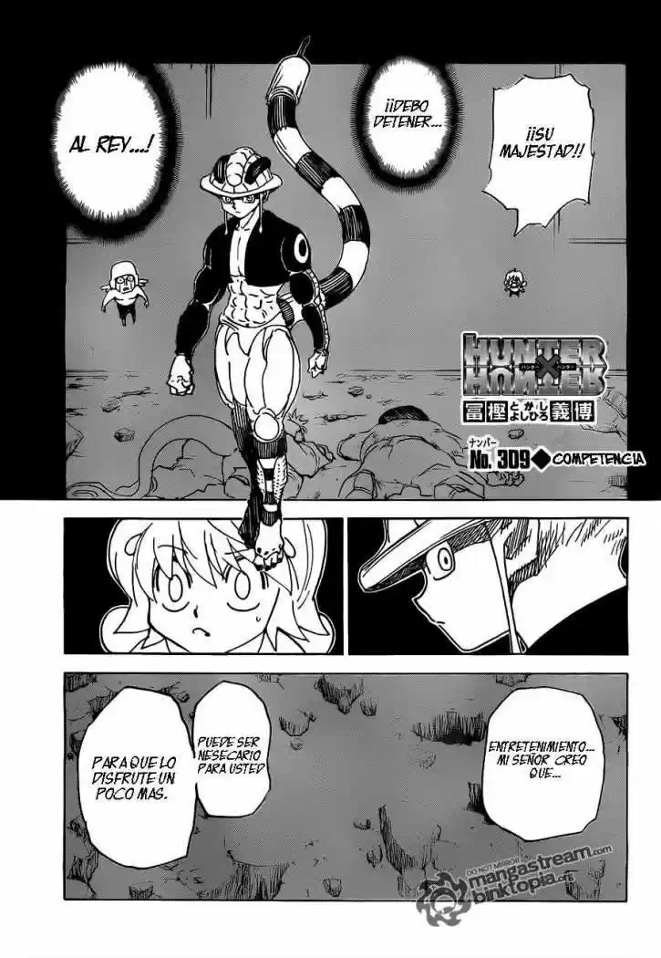 Hunter X Hunter (1998) - Capítulo 309 - Página 1 - LectorTMOo
