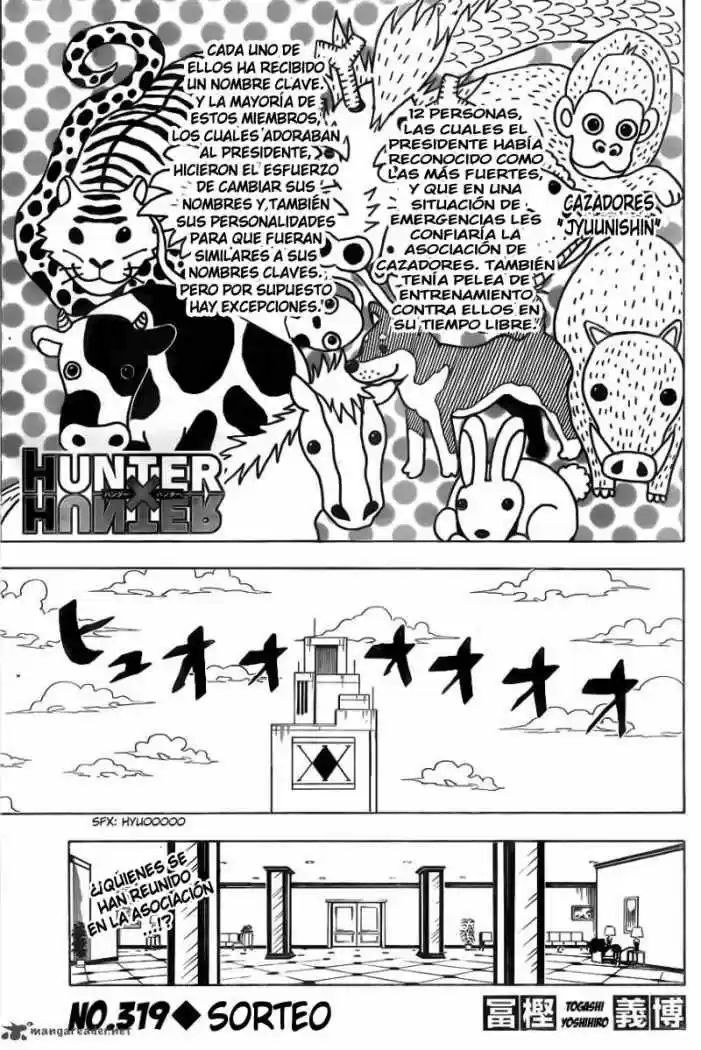 Hunter X Hunter (1998) - Capítulo 319 - Página 1 - LectorTMOo