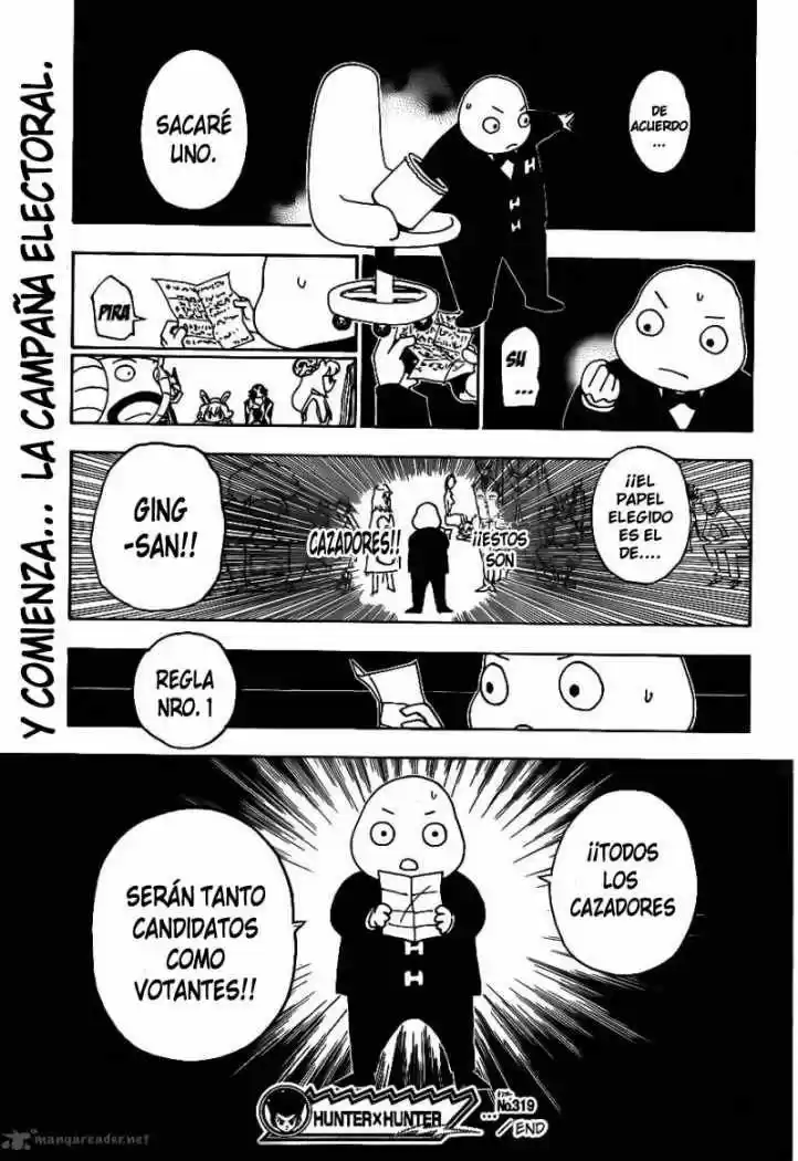 Hunter X Hunter (1998) - Capítulo 319 - Página 17 - LectorTMOo