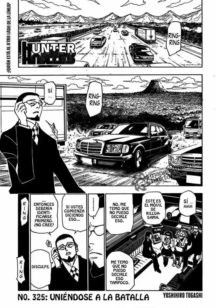 Hunter X Hunter (1998) - Capítulo 325 - Página 1 - LectorTMOo