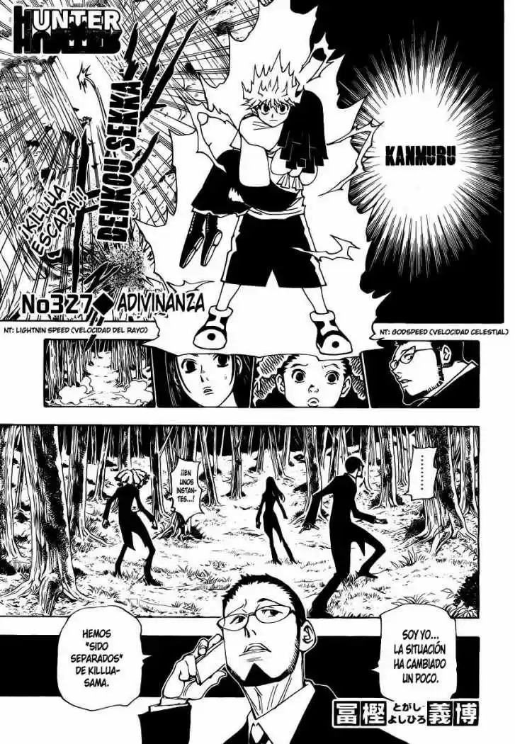 Hunter X Hunter (1998) - Capítulo 327 - Página 1 - LectorTMOo