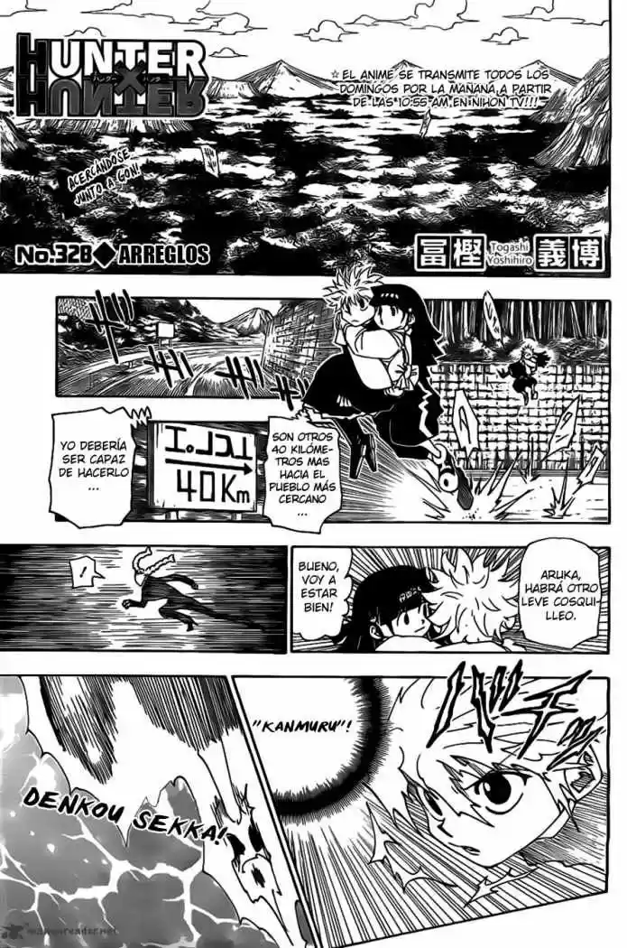 Hunter X Hunter (1998) - Capítulo 328 - Página 2 - LectorTMOo
