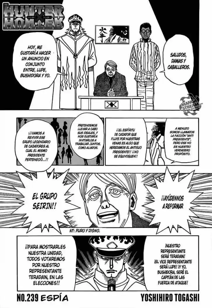 Hunter X Hunter (1998) - Capítulo 329 - Página 1 - LectorTMOo