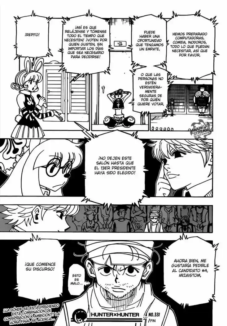 Hunter X Hunter (1998) - Capítulo 331 - Página 17 - LectorTMOo