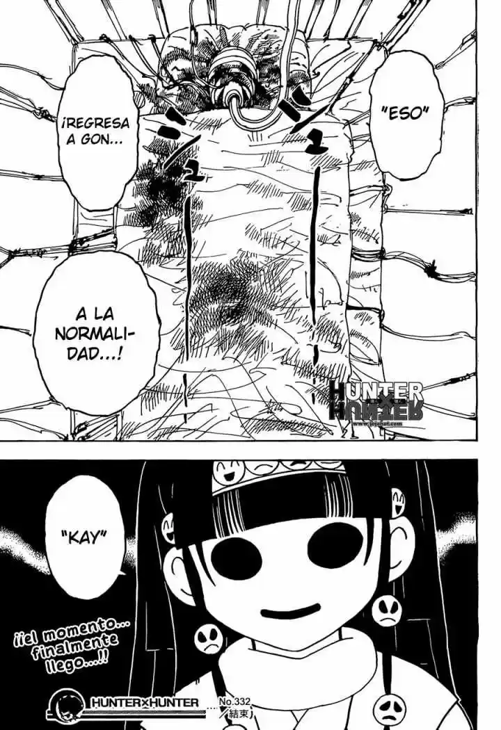 Hunter X Hunter (1998) - Capítulo 332 - Página 18 - LectorTMOo