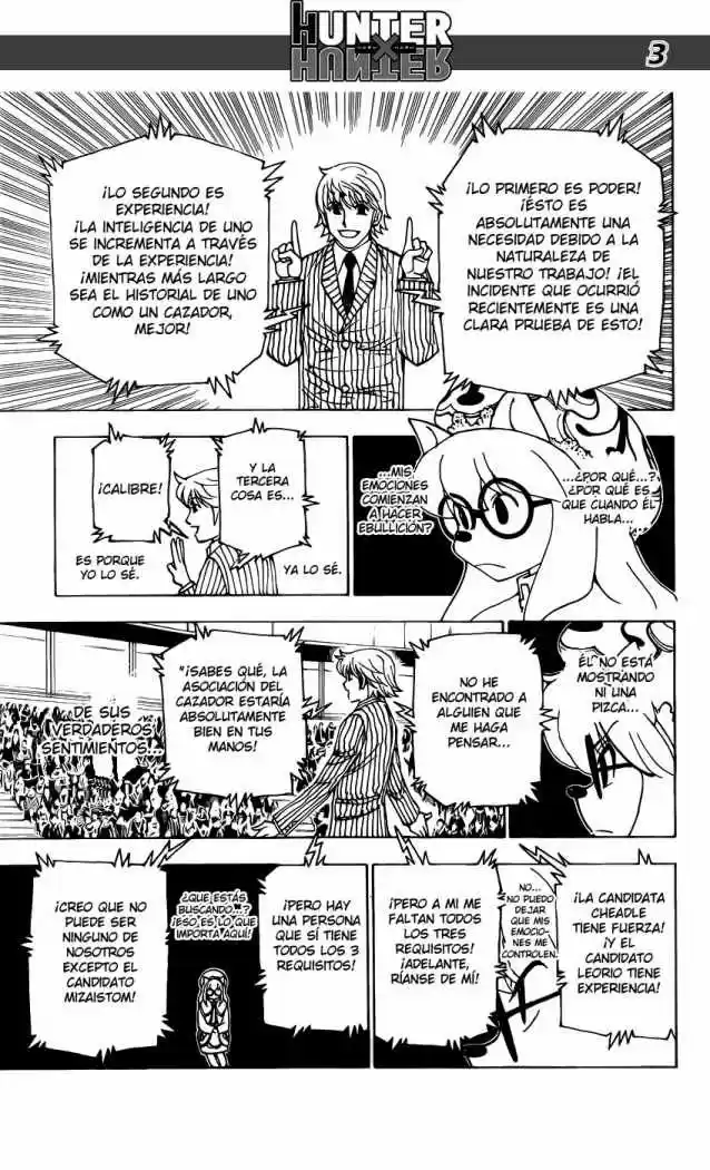 Hunter X Hunter (1998) - Capítulo 333 - Página 3 - LectorTMOo