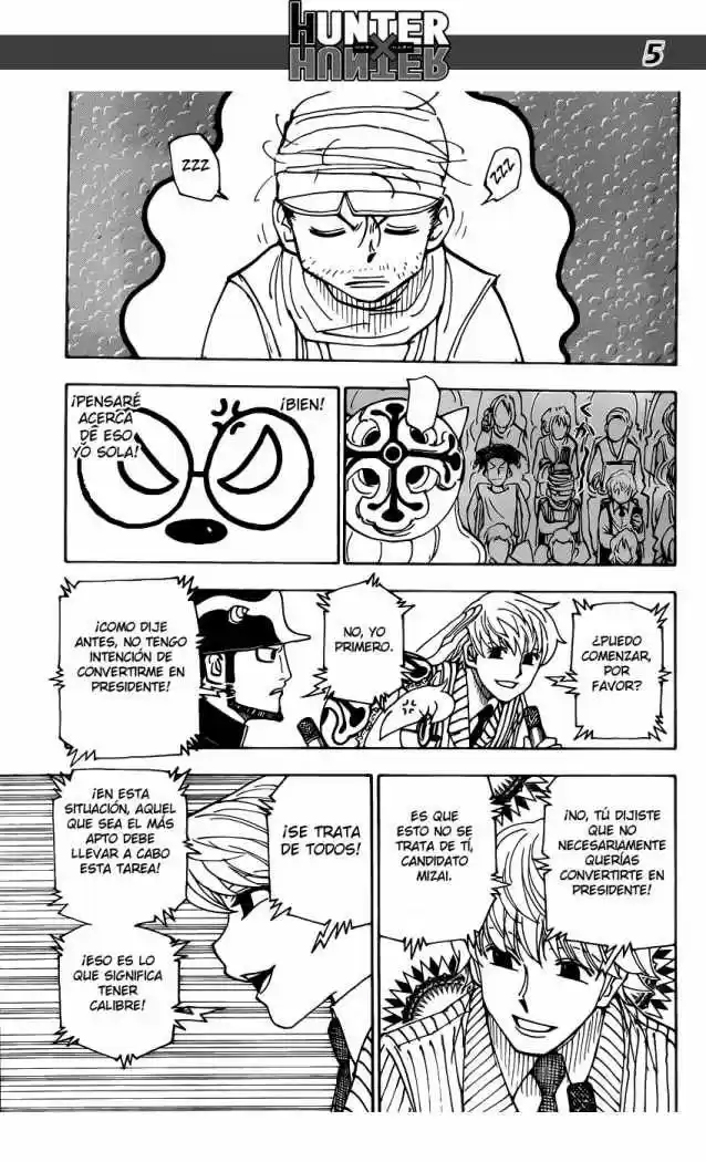Hunter X Hunter (1998) - Capítulo 333 - Página 5 - LectorTMOo
