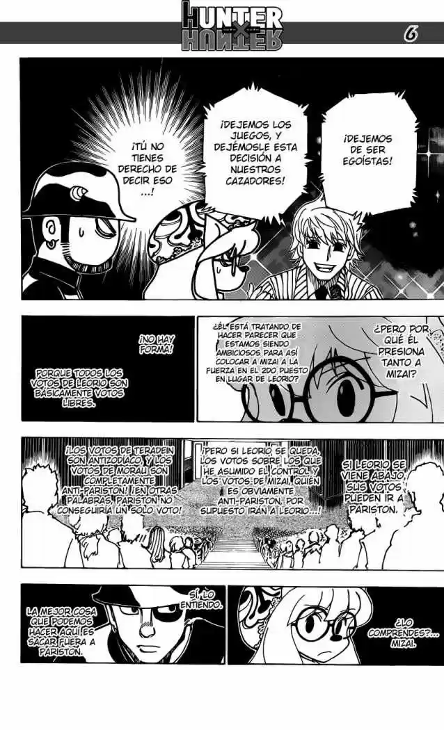 Hunter X Hunter (1998) - Capítulo 333 - Página 6 - LectorTMOo