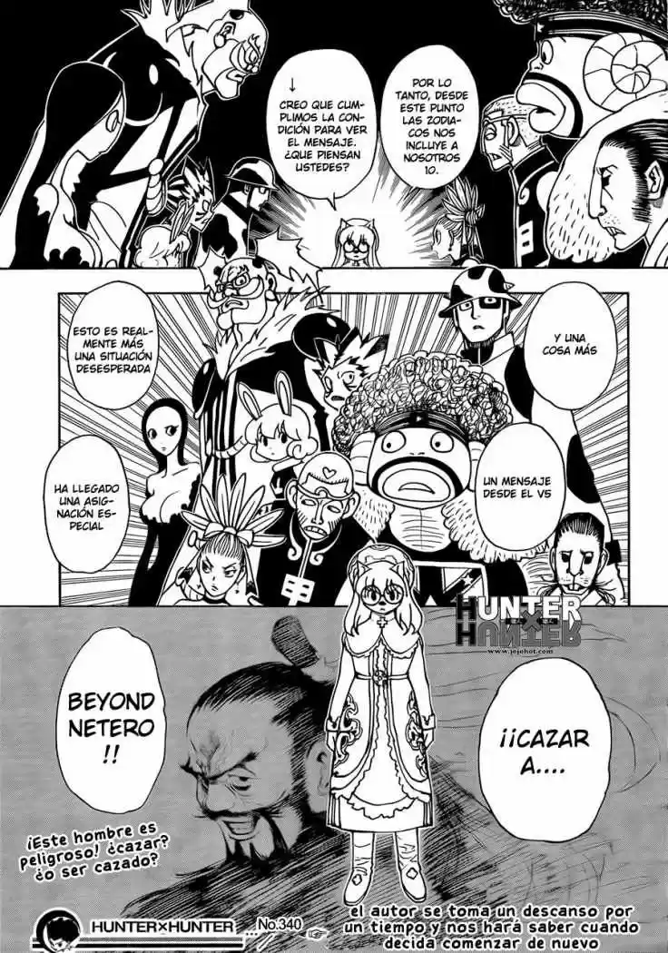 Hunter X Hunter (1998) - Capítulo 340 - Página 19 - LectorTMOo