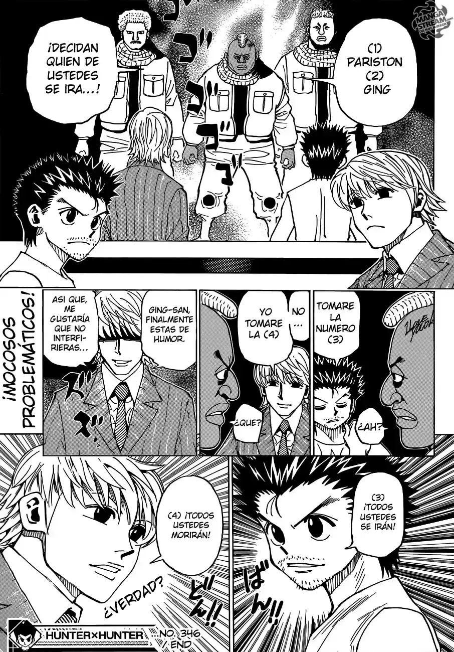 Hunter X Hunter (1998) - Capítulo 346 - Página 19 - LectorTMOo