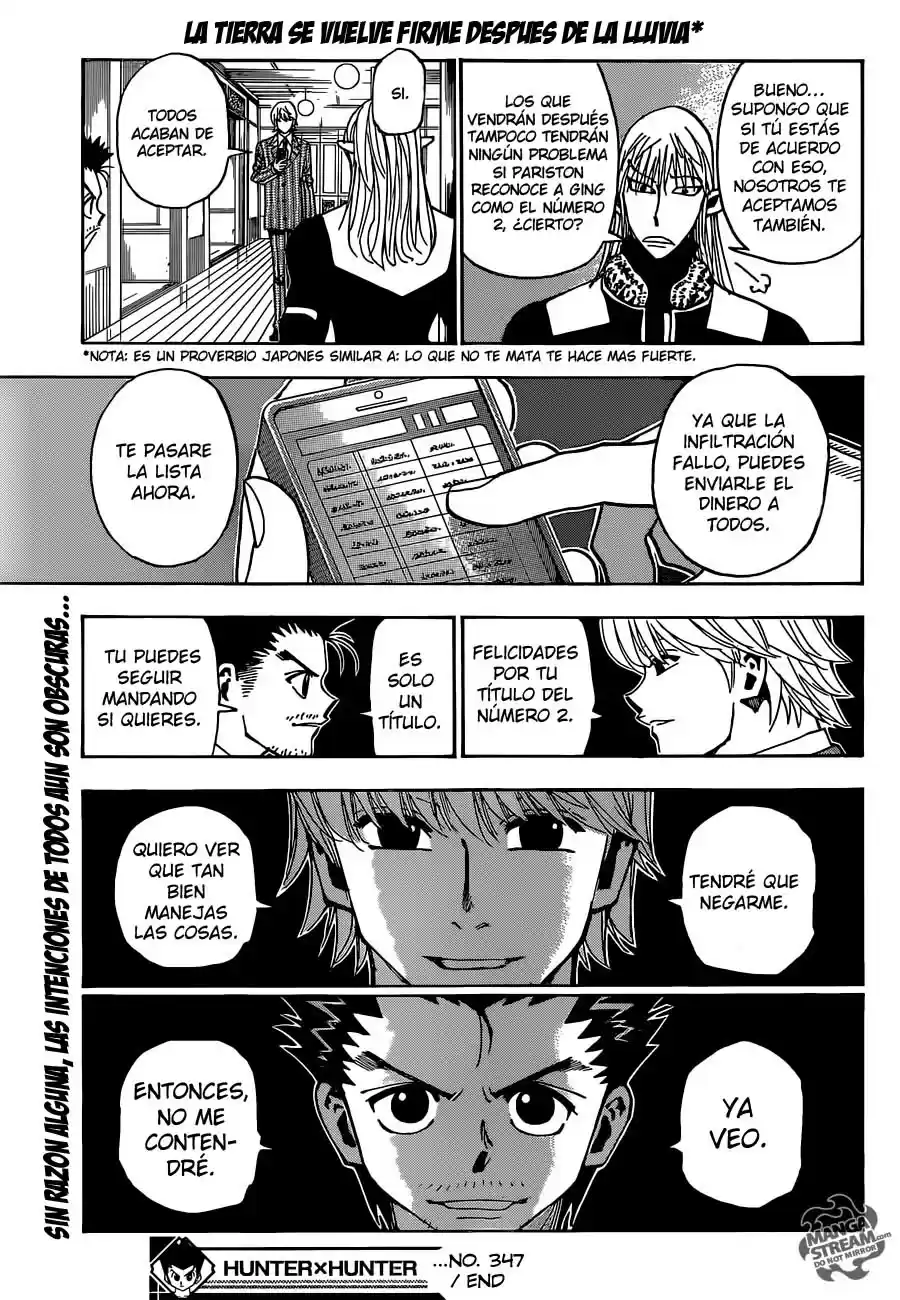 Hunter X Hunter (1998) - Capítulo 347 - Página 20 - LectorTMOo