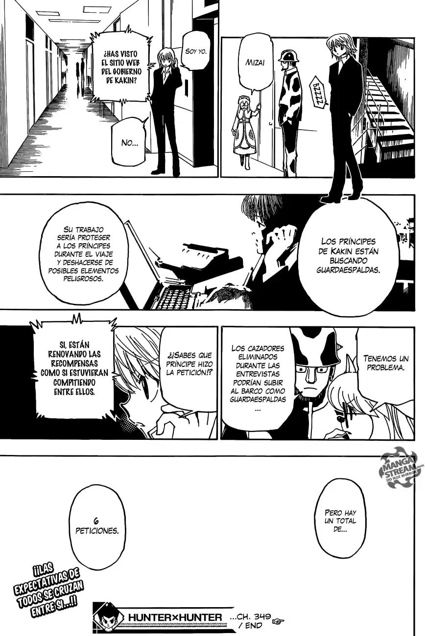 Hunter X Hunter (1998) - Capítulo 349 - Página 19 - LectorTMOo