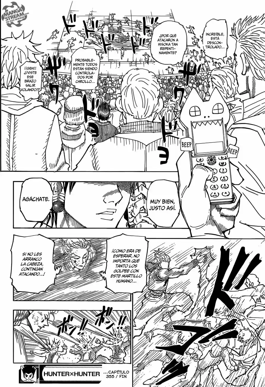 Hunter X Hunter (1998) - Capítulo 355 - Página 18 - LectorTMOo