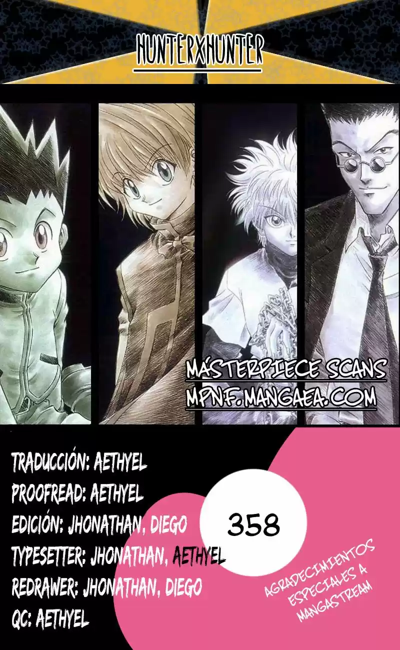 Hunter X Hunter (1998) - Capítulo 358 - Página 1 - LectorTMOo